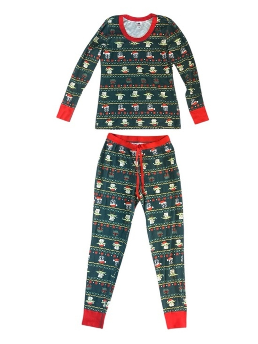 Hanna Andersson STAR WARS™: The Mandalorian Long John Christmas Pajama Set M